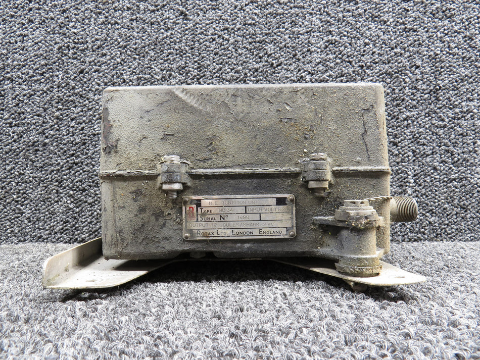 NB34 Rotax LTD HE Ignition Unit with Mount with Mods (Peeling Paint)