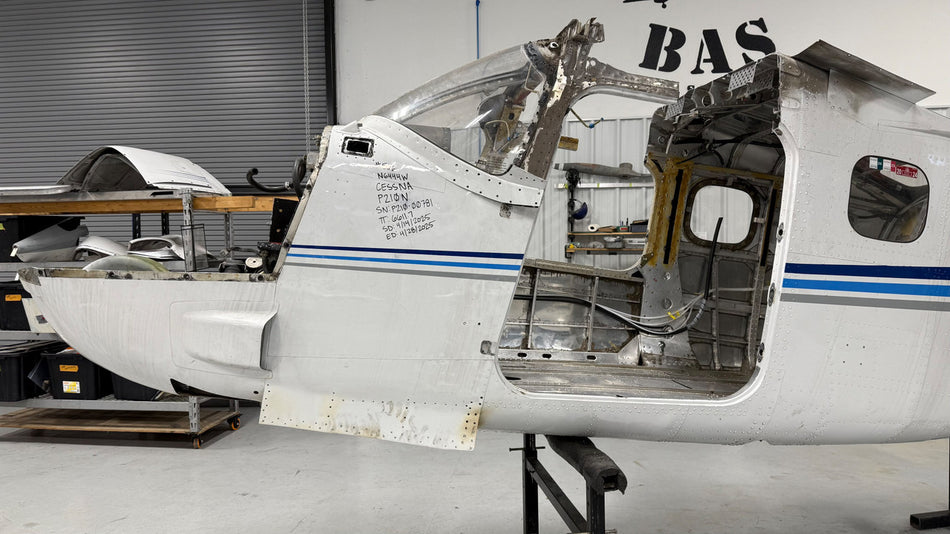 Cessna P210N Fuselage with Airworthiness, Bill of Sale & Logs