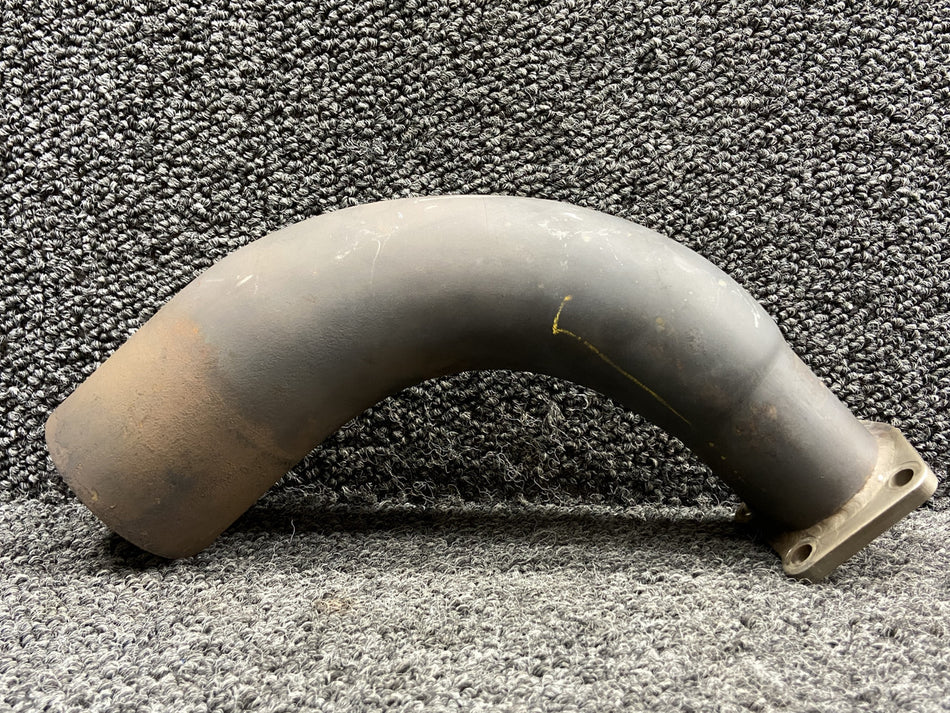 9910295-34 (Alt: 9910295-18) Cont GTSIO-520 Fwd Exhaust Riser RH w Probe Hole