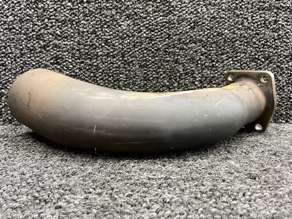 9910295-34 (Alt: 9910295-18) Cont GTSIO-520 Fwd Exhaust Riser RH w Probe Hole