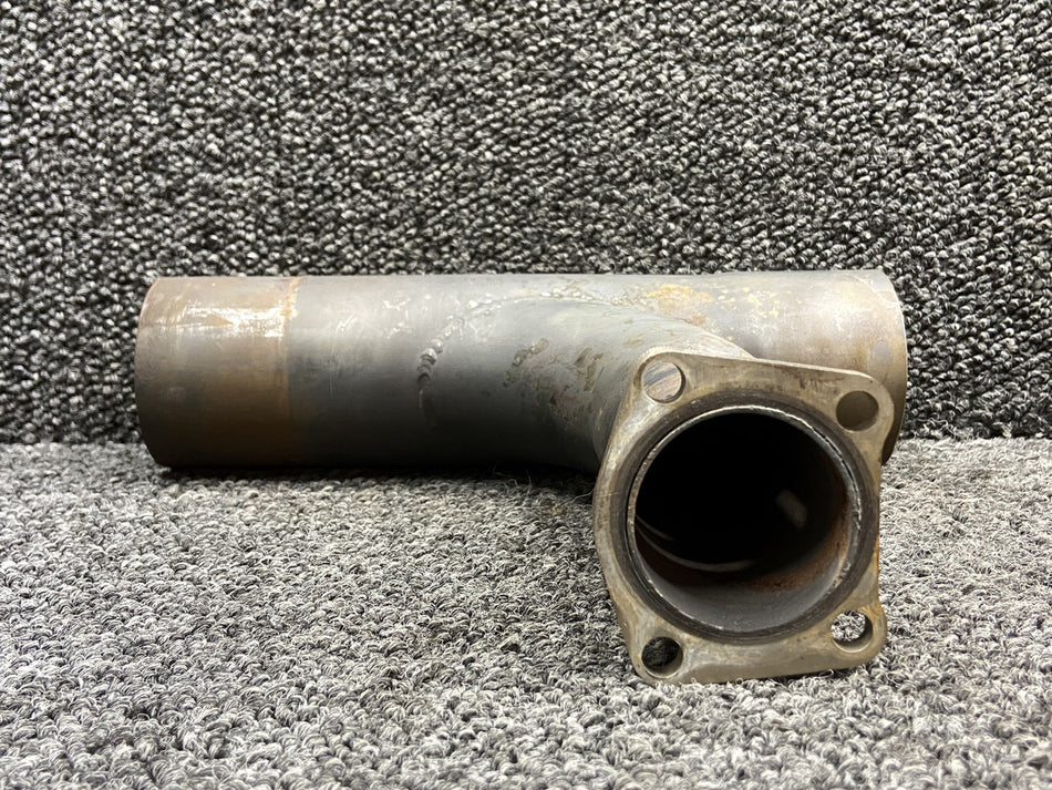 9910295-35 (Alt: 9910295-19) Cont GTSIO-520 Center Exhaust Riser LH w Probe Hole