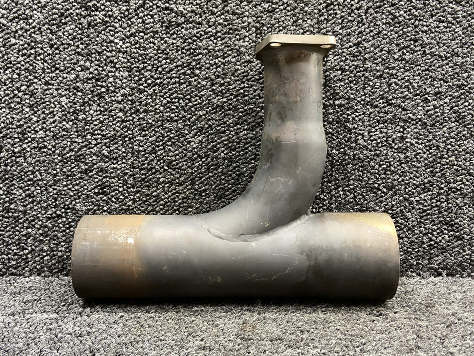 9910295-35 (Alt: 9910295-19) Cont GTSIO-520 Center Exhaust Riser LH w Probe Hole