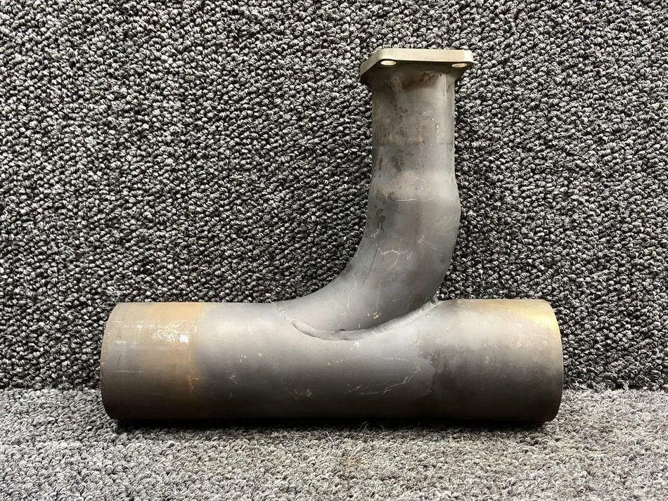 9910295-35 (Alt: 9910295-19) Cont GTSIO-520 Center Exhaust Riser LH w Probe Hole