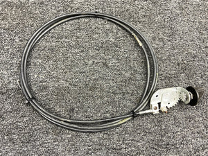 5117239-61, 1520B Cessna Heat Exchanger Control Cable w Adjust Knob (111.25”)