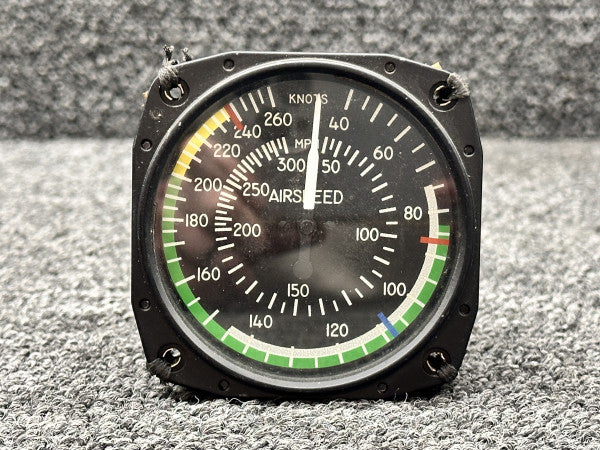 8030 United Instrument Airspeed Indicator (0-300 MPH, 260 Knots
