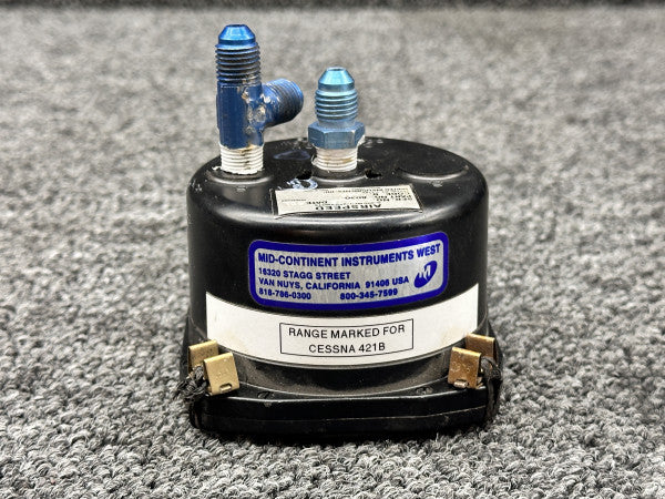 8030 United Instrument Airspeed Indicator (0-300 MPH, 260 Knots) (Code: B.168)