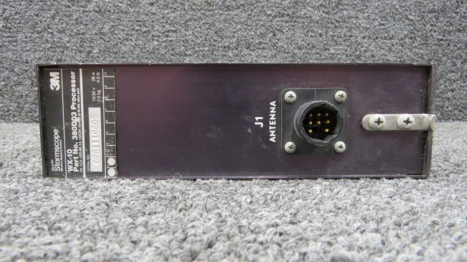 380D03 3M Ryan-Stormscope WX-10 Processor with Modifications (Volts: 10-30)