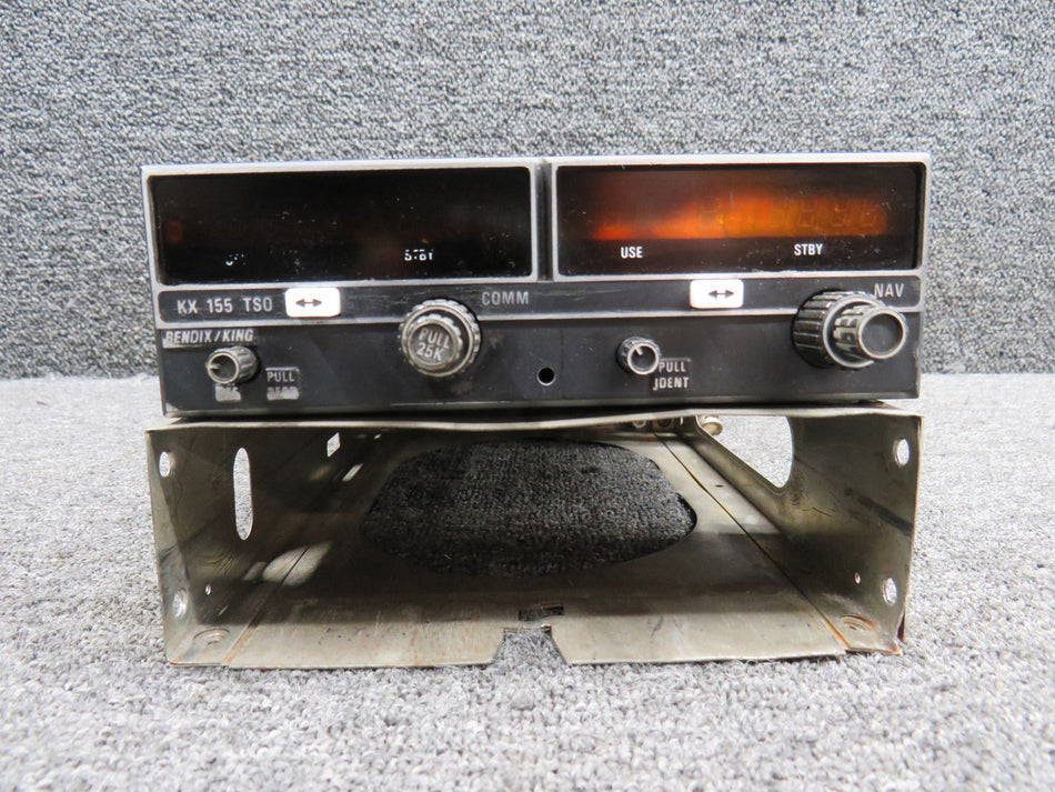 069-1024-35 Bendix King KX-155 VHF Nav-Comm Transceiver w Glideslope (28V)