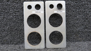 1945 Wemac Air Valve and Light Retainer Plate (Set of 2)