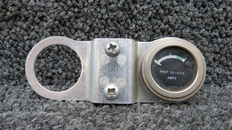 C662503-0103 Cessna Propeller De-Ice Ammeter Indicator with Bracket
