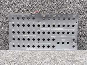 5518170-25 Cessna C-550 Circuit Braker Face Panel (115V, 400HZ)