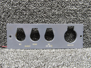 9914238-2 (Use: 9914238-6) EL Products Oxygen and Microphone Lighted Panel RH