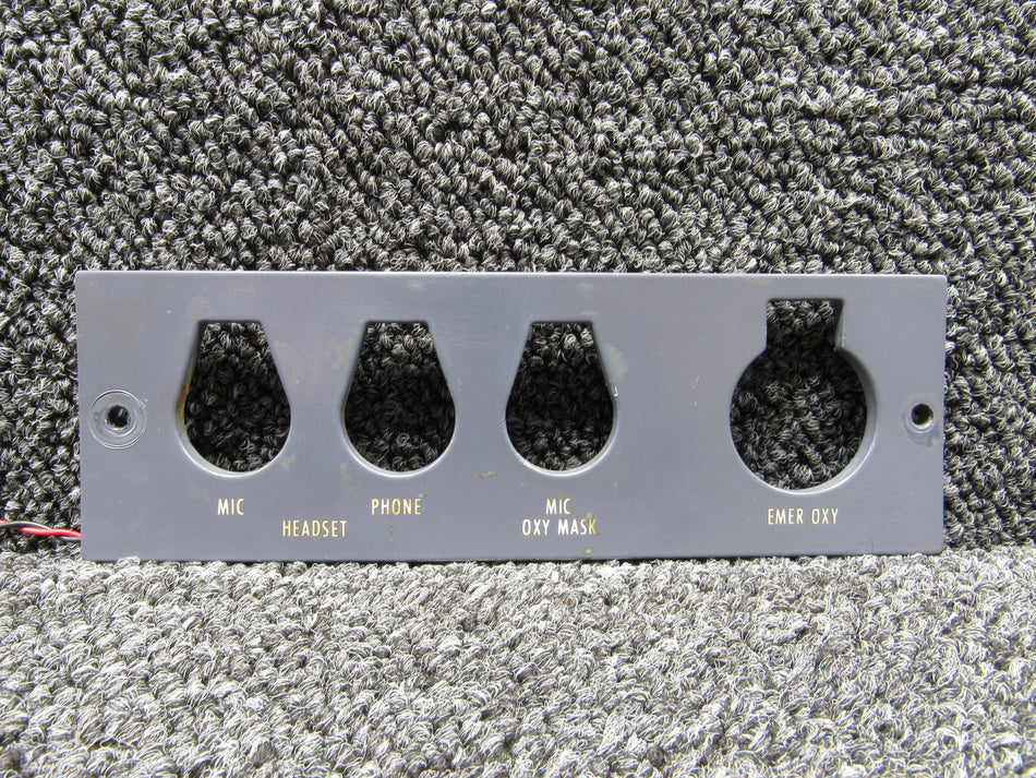 9914238-2 (Use: 9914238-6) EL Products Oxygen and Microphone Lighted Panel RH