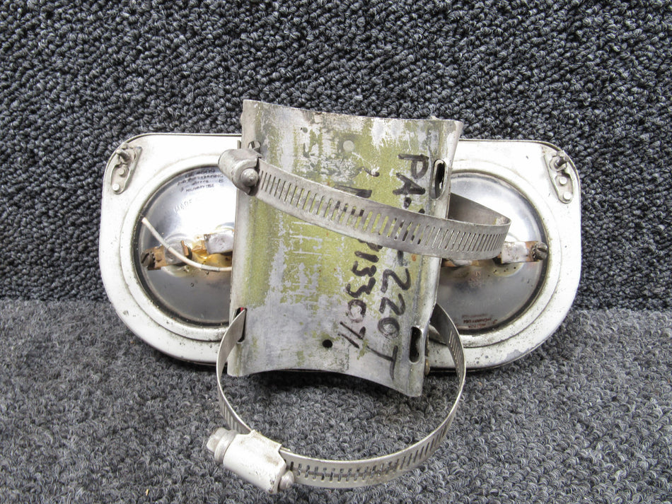 96240-000 Piper PA-34-220T Landing Light Assembly with Bracket and Clamp