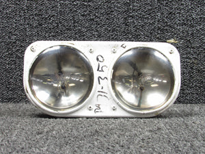 43048-000 Piper PA-31-350 Landing Light Assembly with Bracket and Clamp
