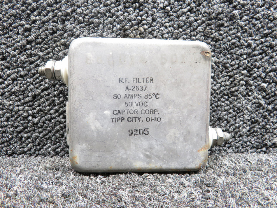A-2637 (Use: 88014-501) Captor RF Filter (Volts:50, Amps:80)