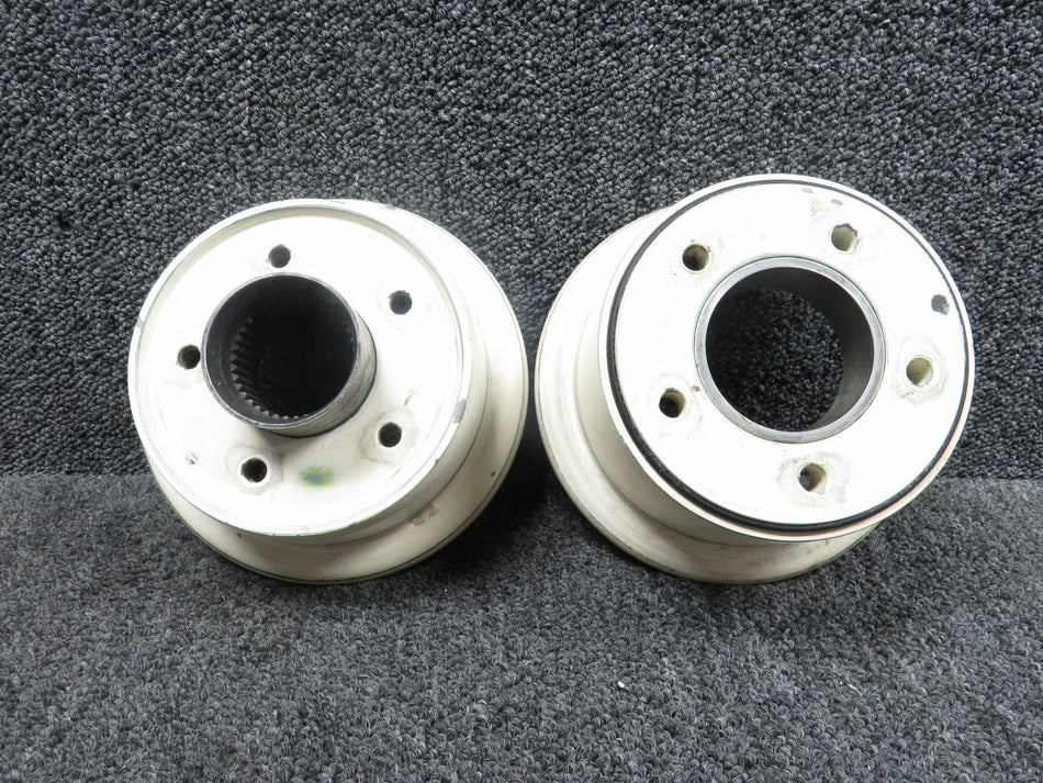 AH52688 Jet Stream Nose Wheel Assembly w Nut Axle Capture Ring