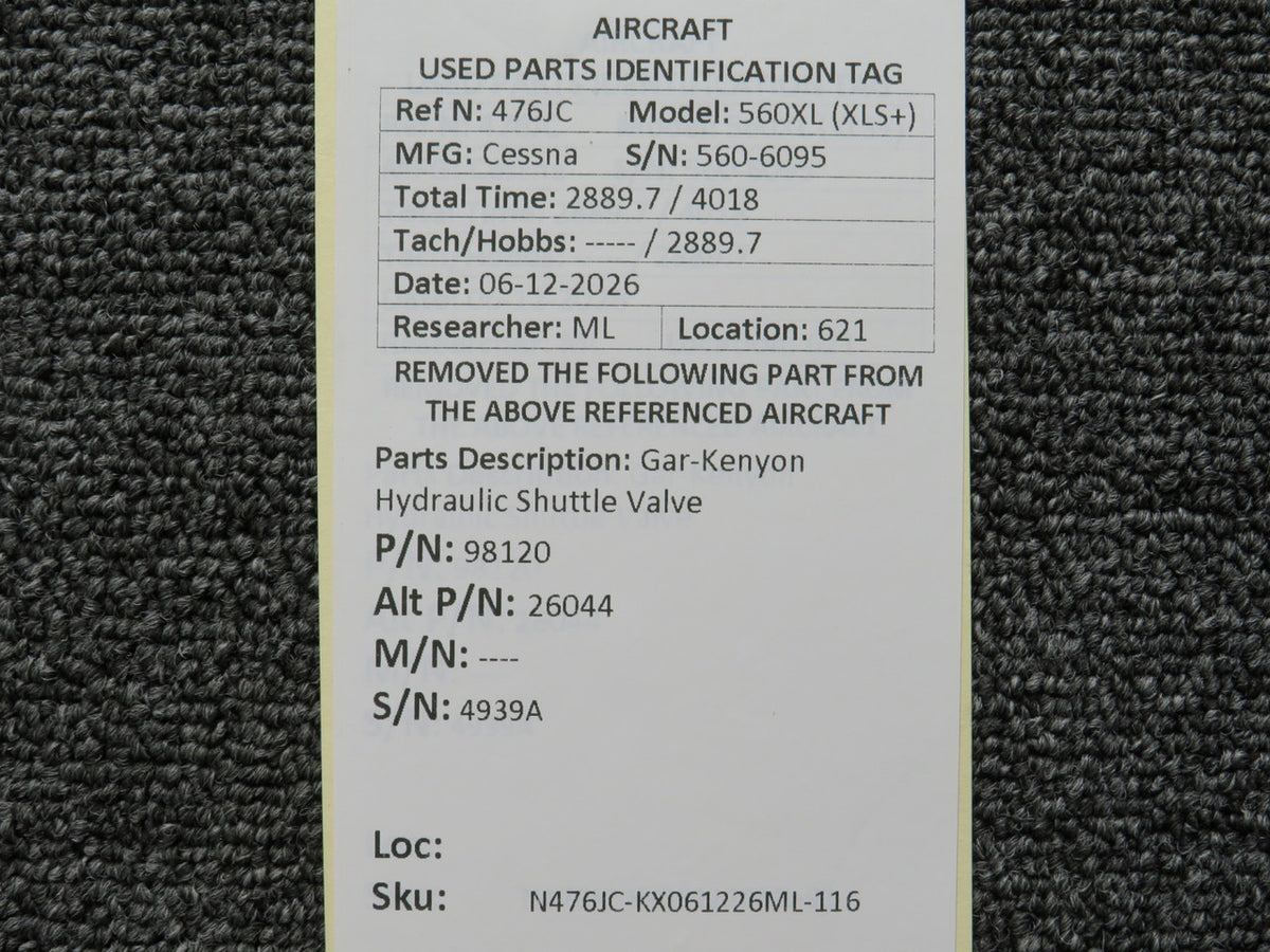 N476JC-KX061226ML-116MB