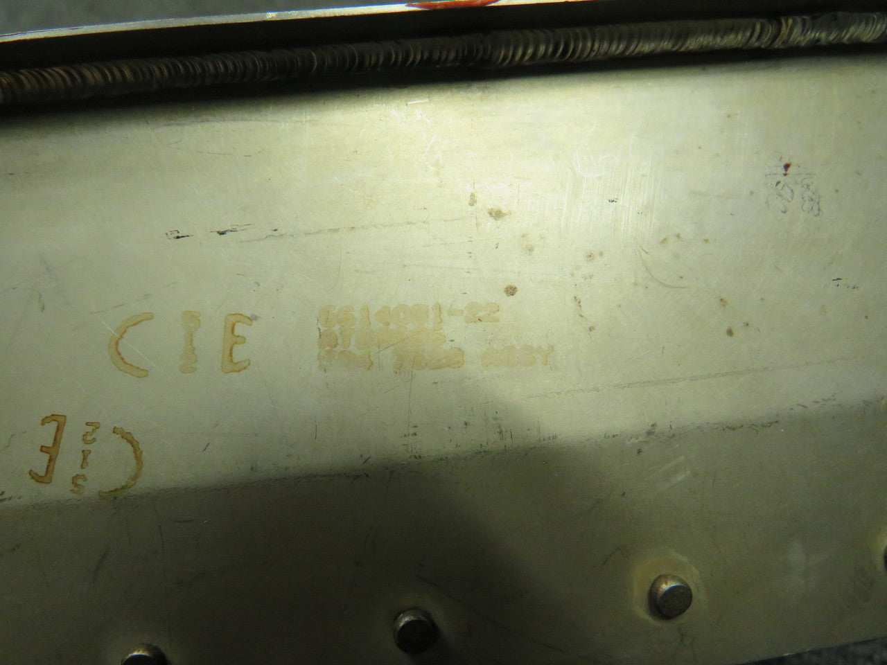 Fページ　869 6614081-22 Cessna Citation 560XL Precooler Duct Weld Assembly RH