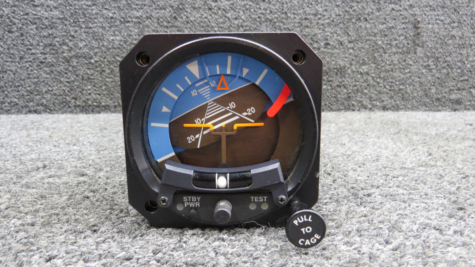 4300-431 Mid-Continent Attitude Indicator with Mod, Battery & Manual (Volts: 28)