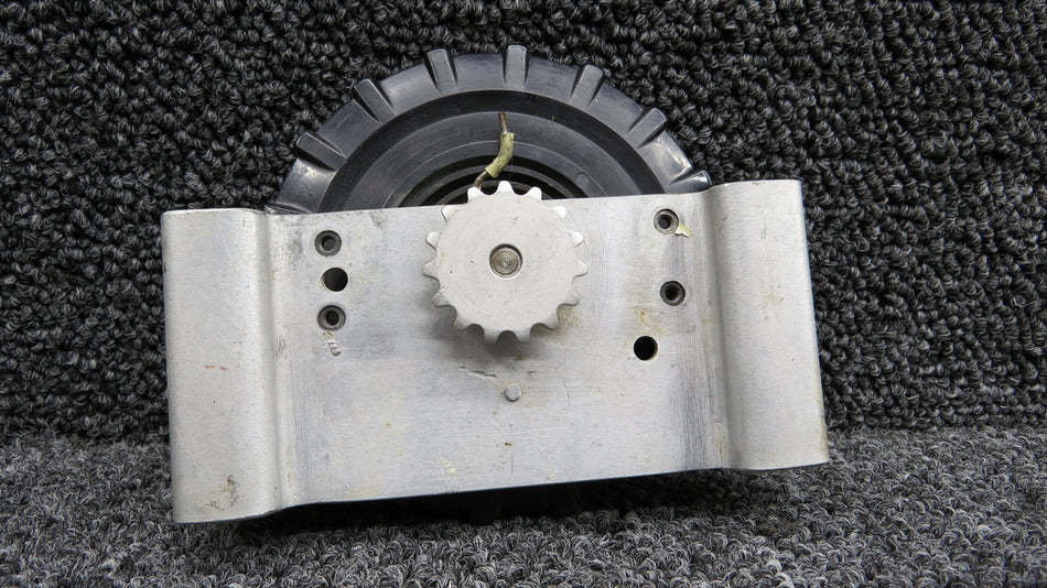 1460317-5, 1560316-1 Cessna 337G Rudder Trim Wheel with Supports & Indicator