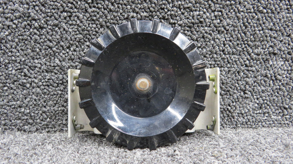 1460317-5, 1560316-1 Cessna 337G Rudder Trim Wheel with Supports & Indicator