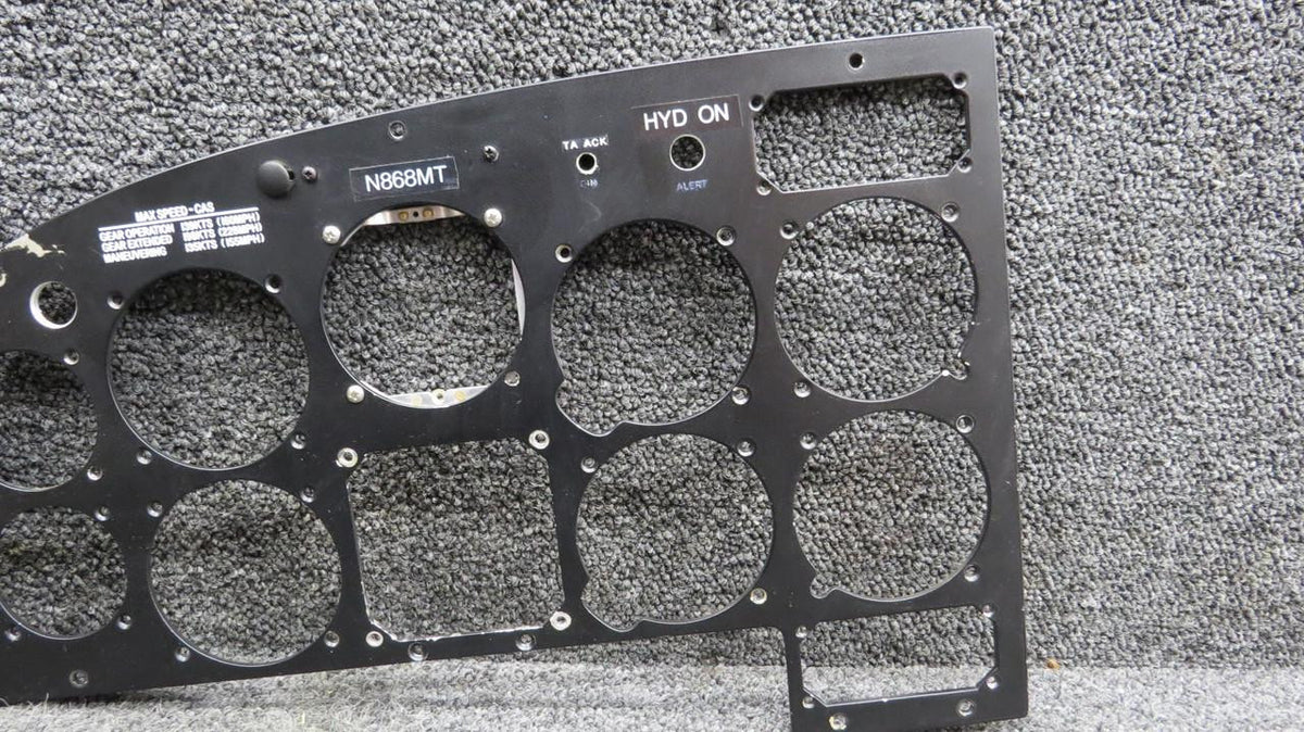 Cessna Aircraft Parts 1513827-13 Cessna 337G Instrument Panel Cover Assembly LH