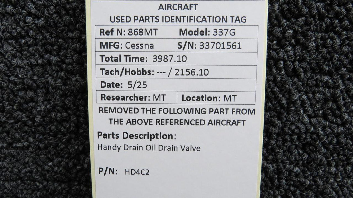 No Brand HD4C2 Handy Drain Oil Drain Valve