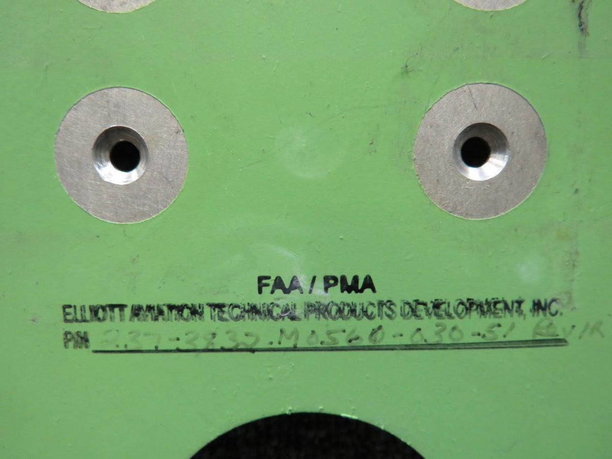 Elliot 237-3832-M0560-030-51 Elliot Aviation Converter Mounting Plate