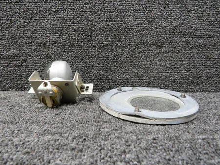 Cessna Citation 31-2345-1, A7079B-24 Wing Inspection Lens Retainer with Bulb LH