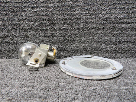 Cessna Citation 31-2345-1, A7079B-24 Wing Inspection Lens Retainer with Bulb LH