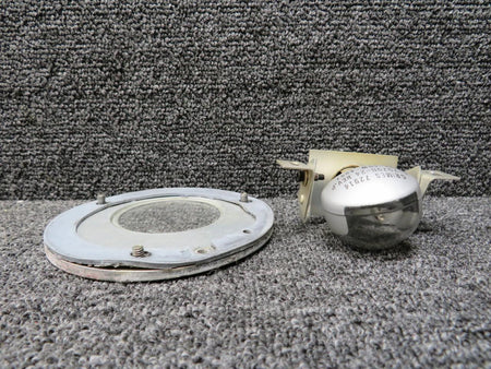 Cessna Citation 31-2345-2, A7079B-24 Wing Inspection Lens Retainer with Bulb RH