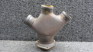 1555011-9 Continental IO-360-GB2B Aft Engine Exhaust Collector & Socket Assy LH