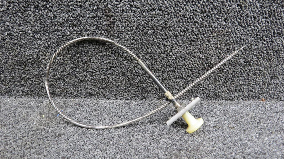 Cessna Aircraft Parts S1239-19 Cessna 337G Fuel Filter Control Cable Assembly (Length: 23”)