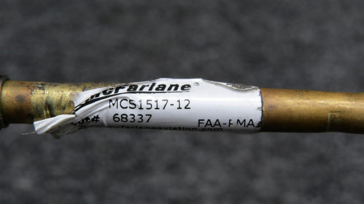 McFarlane MCS1517-12 (Alt: S1239-26) Cessna 337G McFarlane Fuel Strainer Cable (L: 38”)