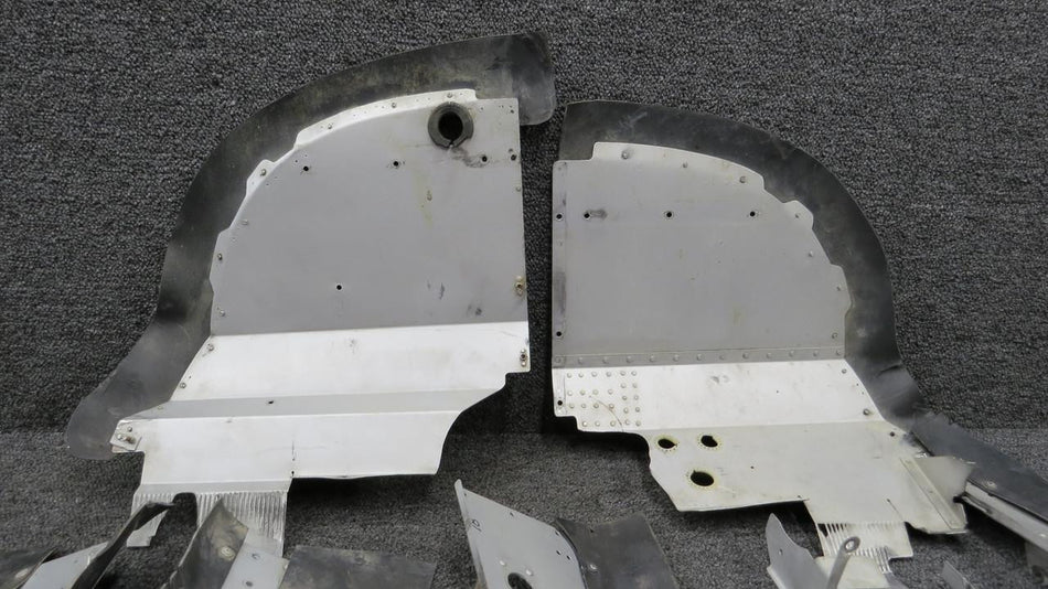 Continental Motors  1557135-17, 1557135-16 Continental IO-360-GB2B Engine Baffle Set (Aft Engine)