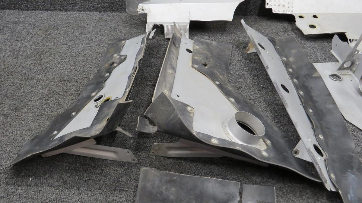 Continental Motors  1557135-17, 1557135-16 Continental IO-360-GB2B Engine Baffle Set (Aft Engine)