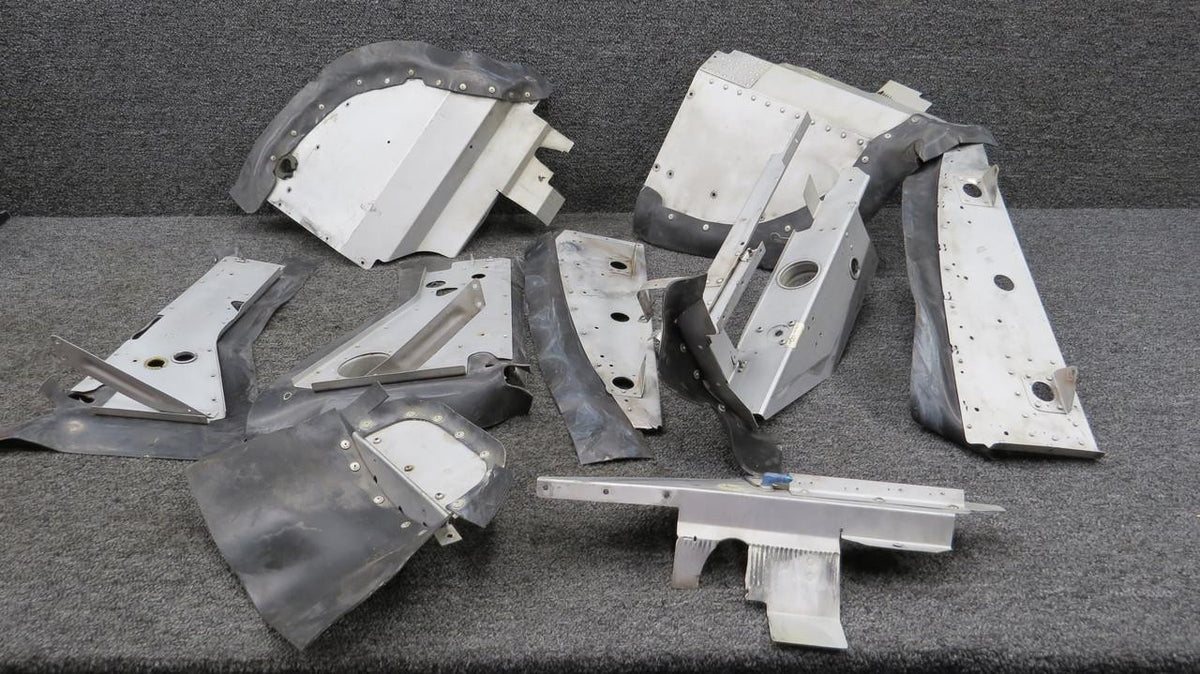 Continental Motors  1557135-17, 1557135-16 Continental IO-360-GB2B Engine Baffle Set (Aft Engine)