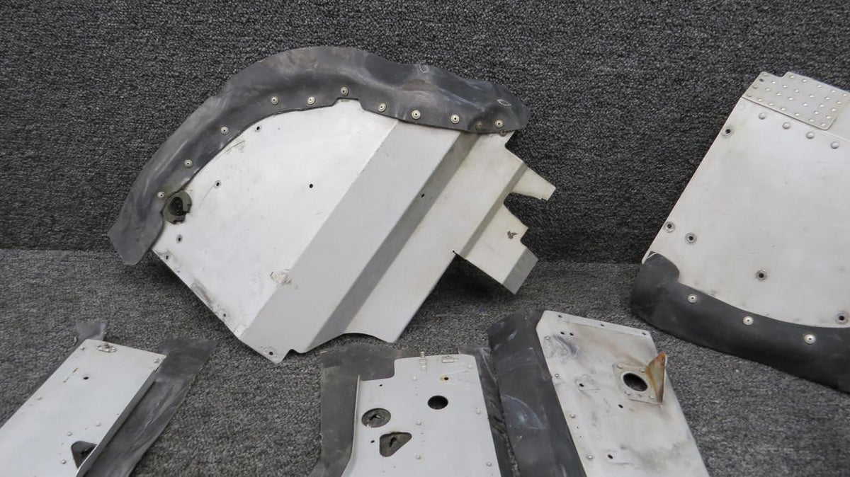 Continental Motors  1557135-17, 1557135-16 Continental IO-360-GB2B Engine Baffle Set (Aft Engine)