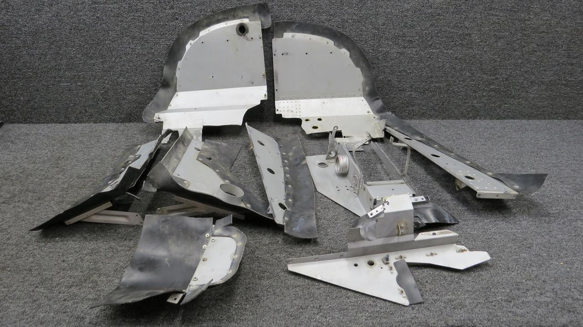 Continental Motors  1557135-17, 1557135-16 Continental IO-360-GB2B Engine Baffle Set (Aft Engine)