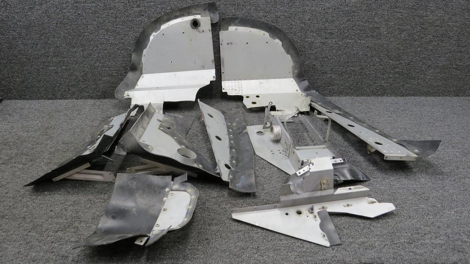 Continental Motors  1557135-17, 1557135-16 Continental IO-360-GB2B Engine Baffle Set (Aft Engine)