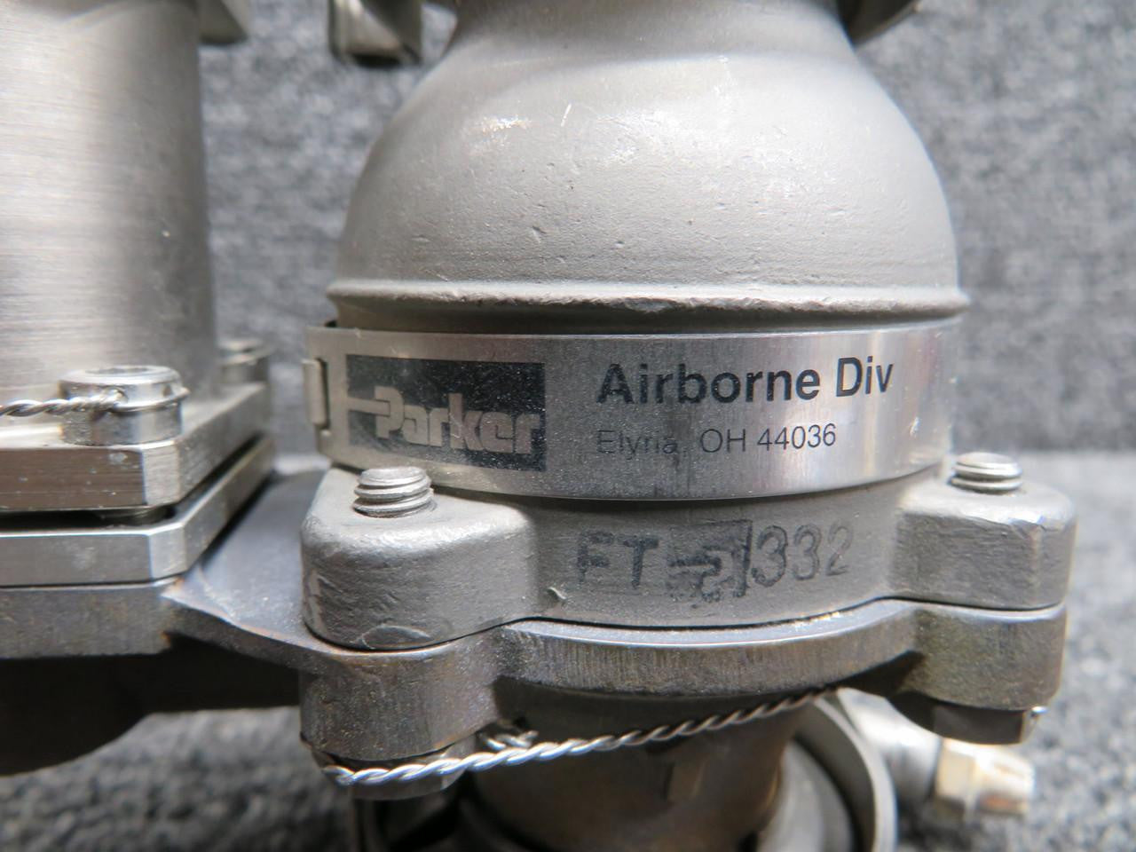 27441482-06 Parker Airborne Bleed Air Shutoff Valve Assembly 17