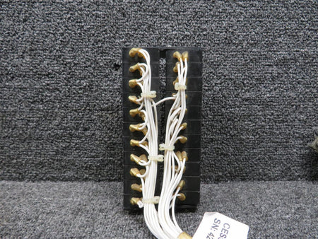 Grimes 65-0890-3 Grimes Annunciator Panel with Connector (28V) (Incomplete Assembly)