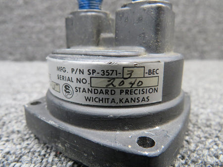 Standard Precision SP-3571-3-BEC (Alt: 50-384042-5) Standard Precision Suction Gauge