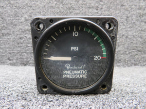 B-410-1 (Alt: 50-380105-1) Beechcraft Pneumatic Pressure Gauge (Cloudy Screen)