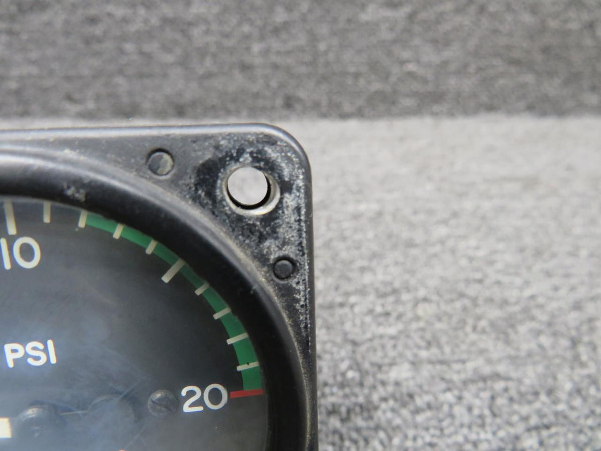 Beechcraft Parts B-410-1 (Alt: 50-380105-1) Beechcraft Pneumatic Pressure Gauge (Cloudy Screen)