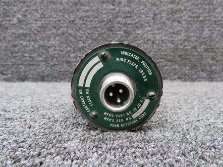 Penn Keystone 19-20-4A (Alt: 50-380028) Penn Keystone Wing Flaps Position Indicator (28V)