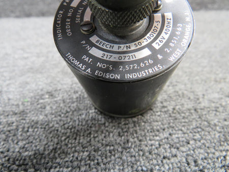 Edison 217-07211 (Alt: 50-380107-5) Edison Torque Pressure Indicator Volts: 26