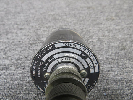 Edison 217-07211 (Alt: 50-380107-5) Edison Torque Pressure Gauge (Faded Indications)