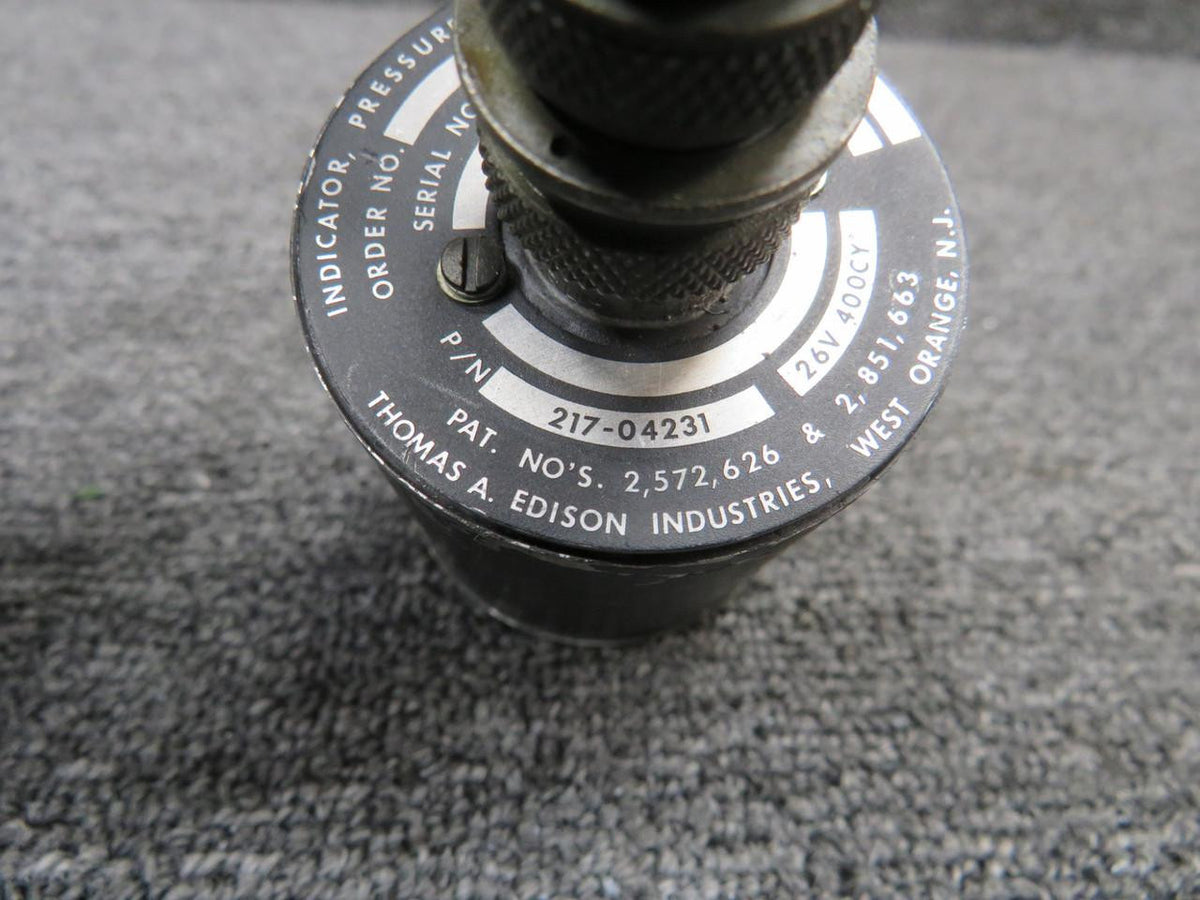 Edison 217-04231 Edison Fuel Pressure Indicator (Volts: 26)